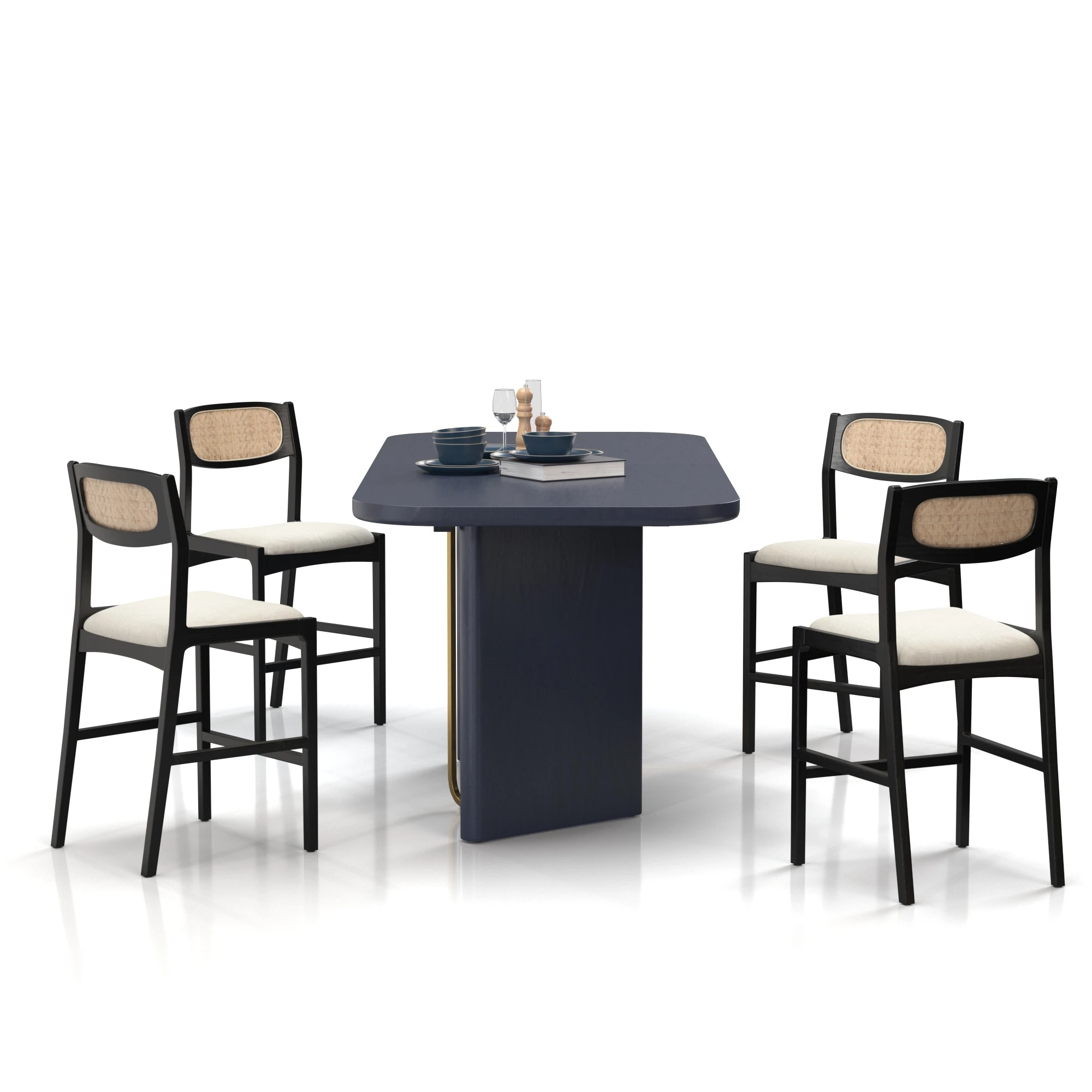 Dining Set 11 3D Model_04